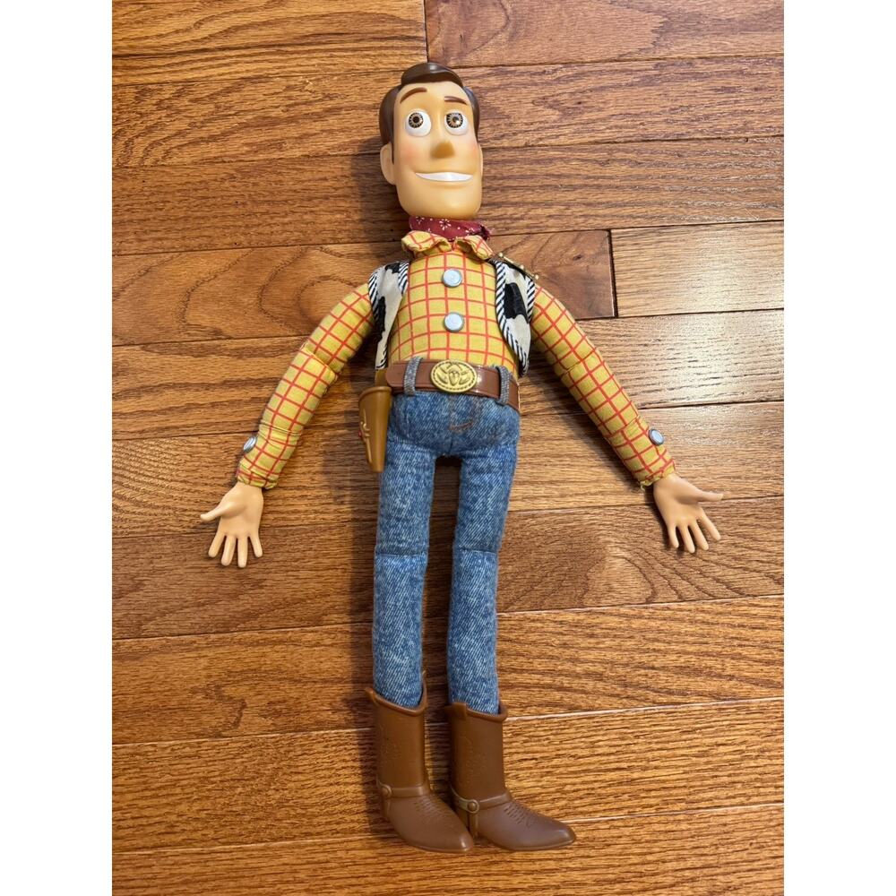 Vintage 1996 Thinkway Toys Woody Doll - DOES NOT WORK (See Photos)